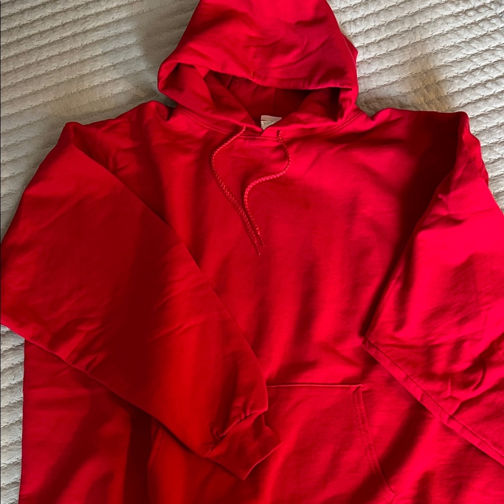 Hanes Bold Red Men's Hoodie
